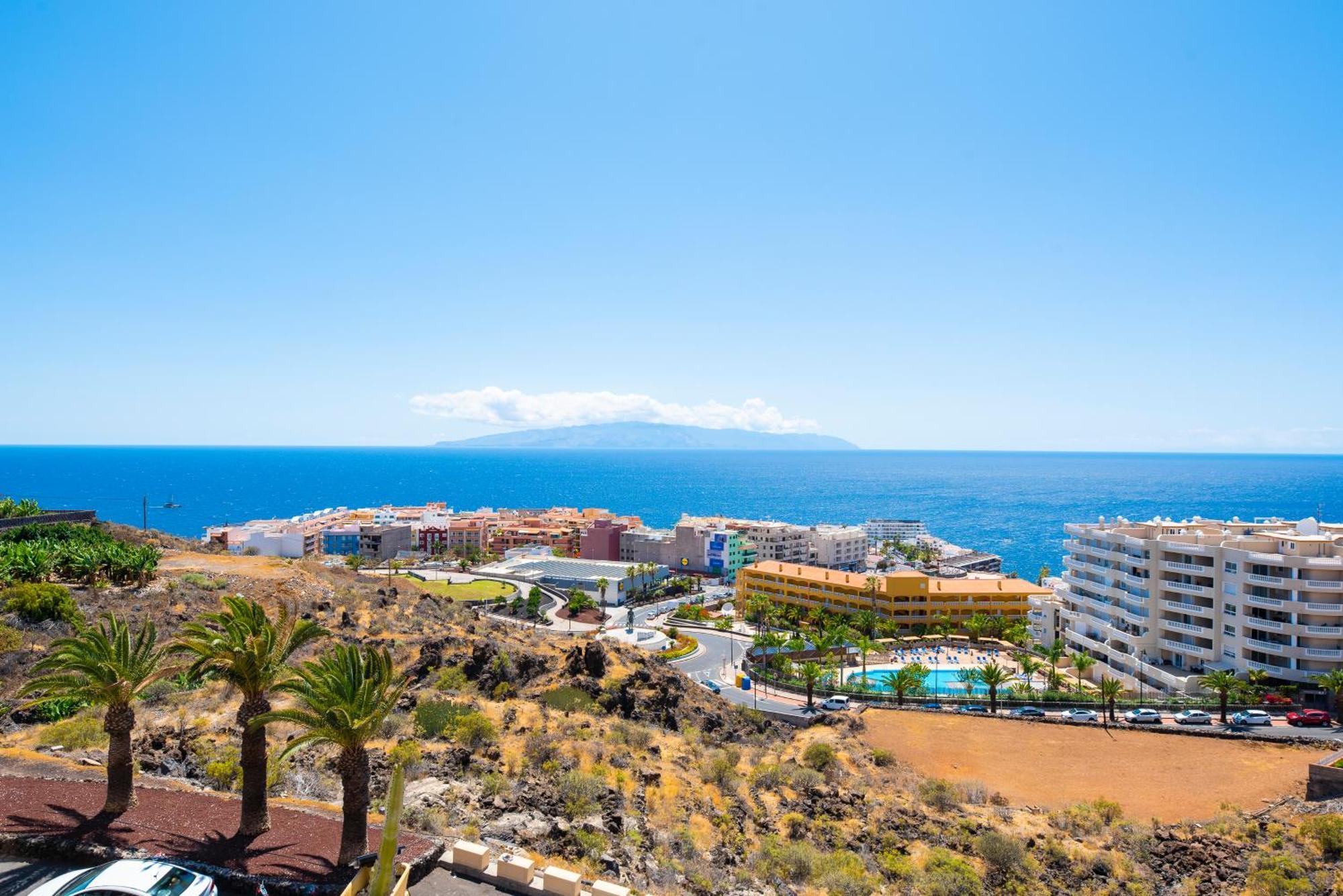 Panomaric Sea View - Sol Apartment Puerto de Santiago  Exteriör bild
