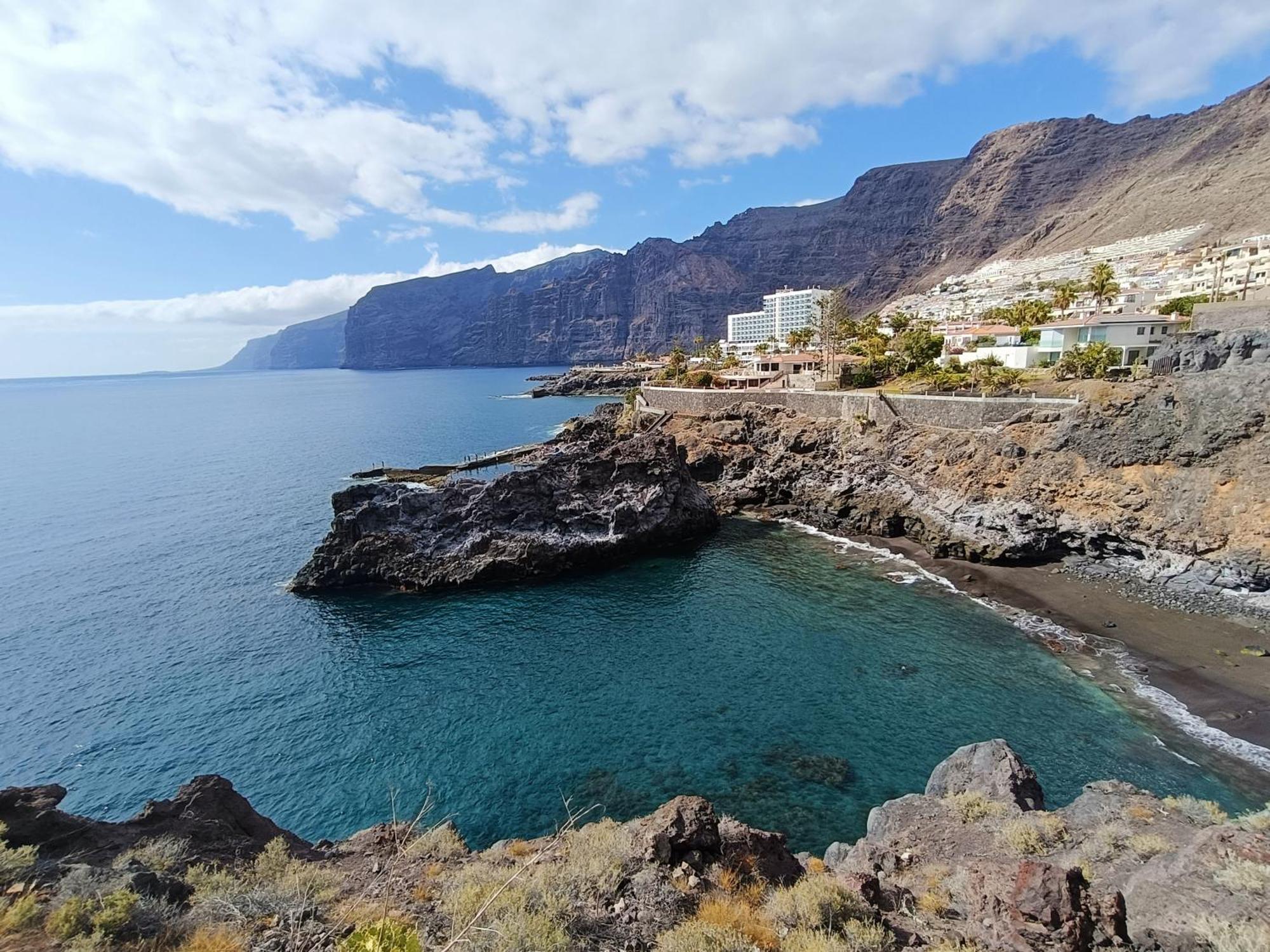 Panomaric Sea View - Sol Apartment Puerto de Santiago  Exteriör bild